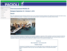 Tablet Screenshot of pacioli.org